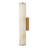 19.7" Cylinder-Shaped LED Dimmable Alabaster Wall Sconce With Brass Metal Fixture-128995872