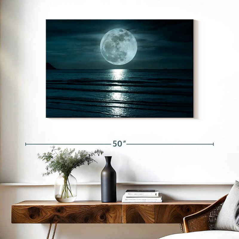 Oberle Big Moon, 26" H x 39" W