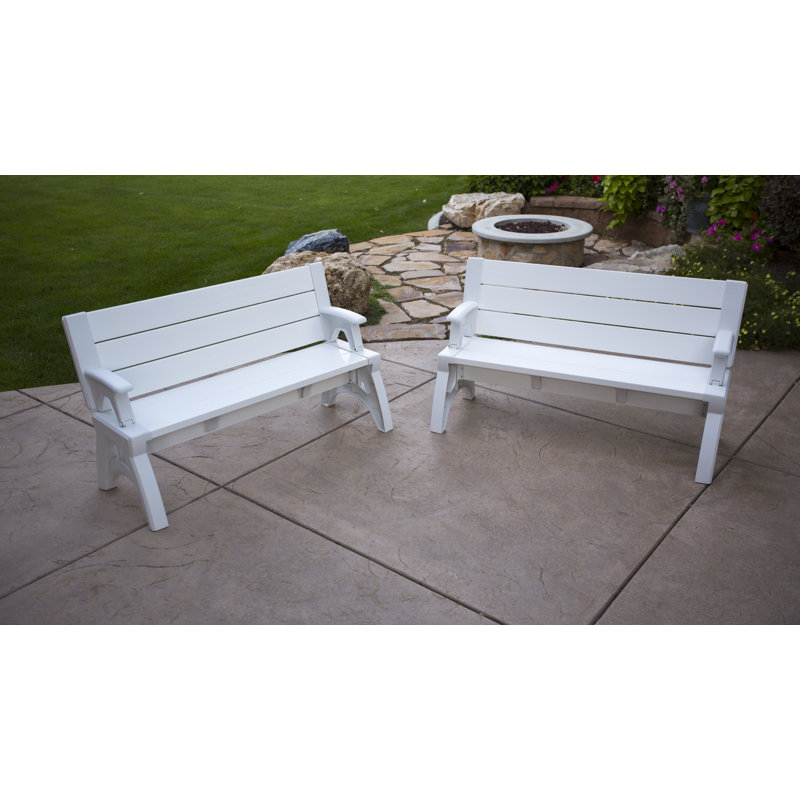 Margree Convert A Bench Gen 2, Structure blanche / siège blanc