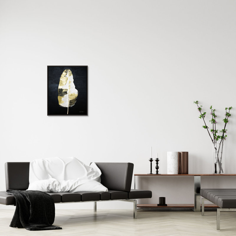 Feather II Painting by Alexander Nikanpour, Image Brush Gel