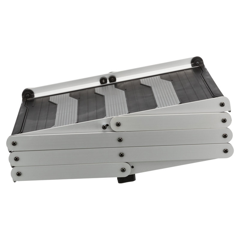 Heavy Duty Foldable Aluminum 3-Step Pet Stairs