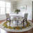 Premium Machine Washable Cerrito AMF172 Yellow Rug-102264492