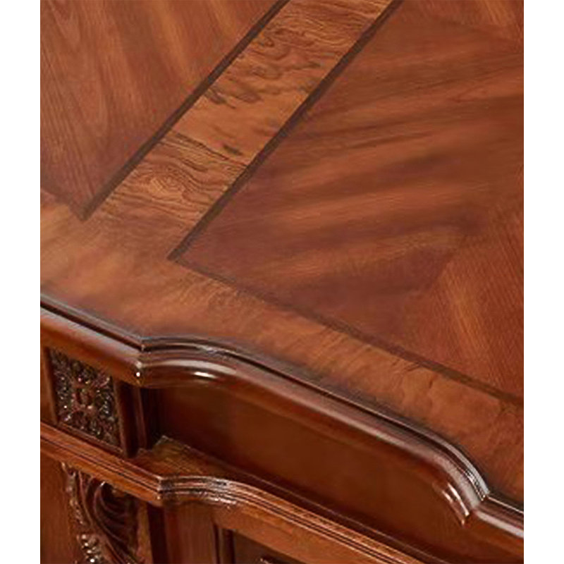 Bureau multi-rangement European Luxury, H 31,1 po x l 70,87 po x P 32,28 po
