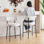 Tabouret 34,25 "H 34,25" avec dossier courbé-2031333987