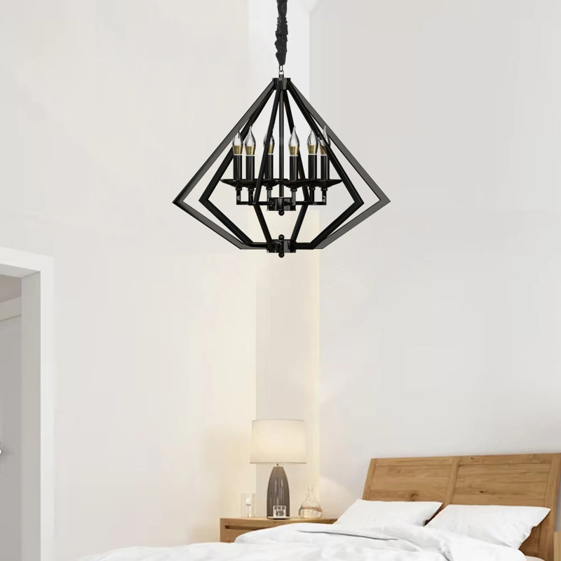 6 - Light Candle Style Chandelier