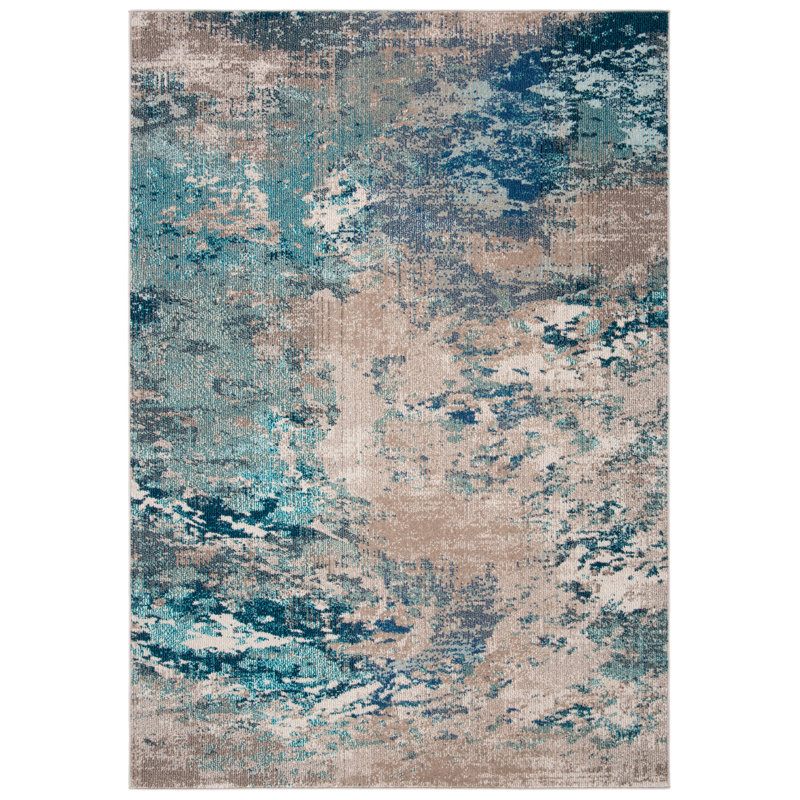 Masardis Abstract Area Rug, Rectangle 61 x 91 cm
