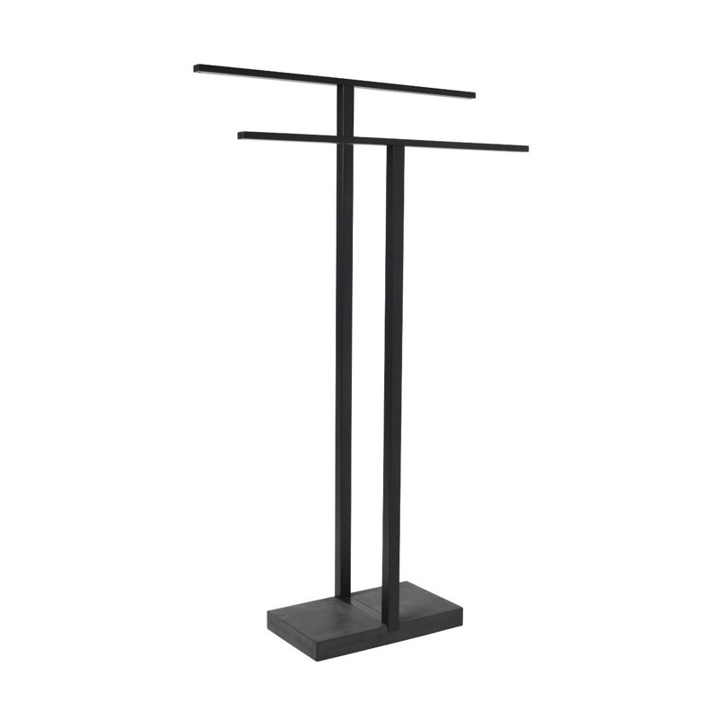 Menoto Free Standing Tower Stand, Black