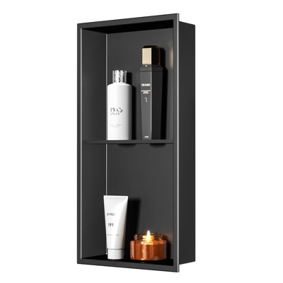 Niche de douche en acier inoxydable 24 po x 12 po