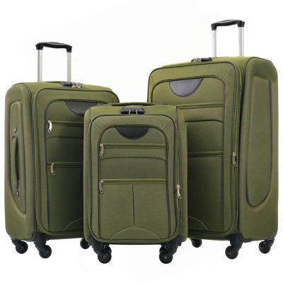 Ensemble de 3 valises extensibles Softside Valise