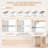 Wall-Mounted Multi-Level Cat Tree Activity Tower