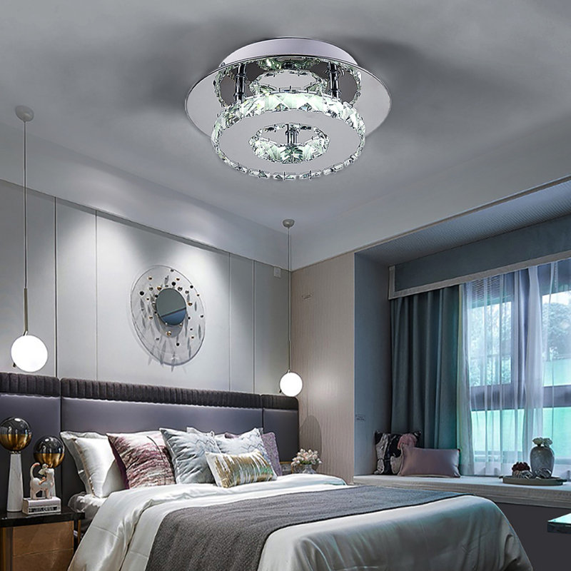 Tarren Glass LED Flush Mount