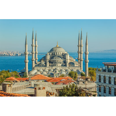 «Blue Mosque Istanbul» par Jasminam - photographie sur toile tendue