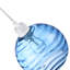 Modern Designer Circular Ribbed Glass Non Electric Pendant Lamp Shade-1964321245