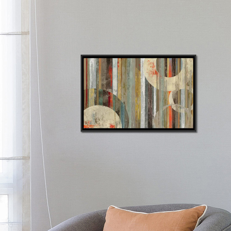 «Savannah», reproduction sur toile, H 18 po x l 26 po x P 1,5 po, Toile avec cadre noir, Pas de tapis