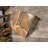 Teak Block Display Table