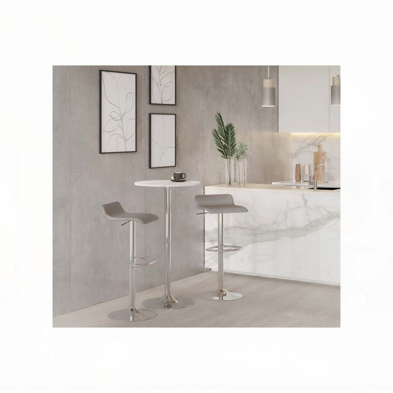 Table de bar réglable Elia par LumiSource, Blanc