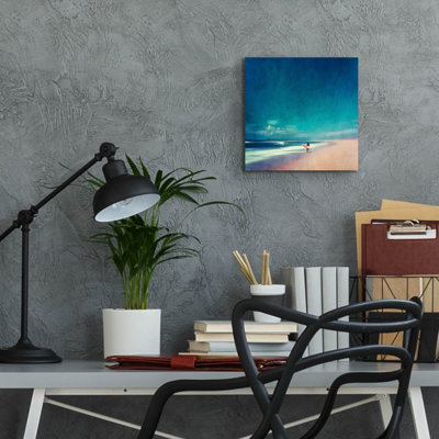 Art mural en verre Beachcrest Home ™ «Summer Days No. 1» par Dirk Wusten