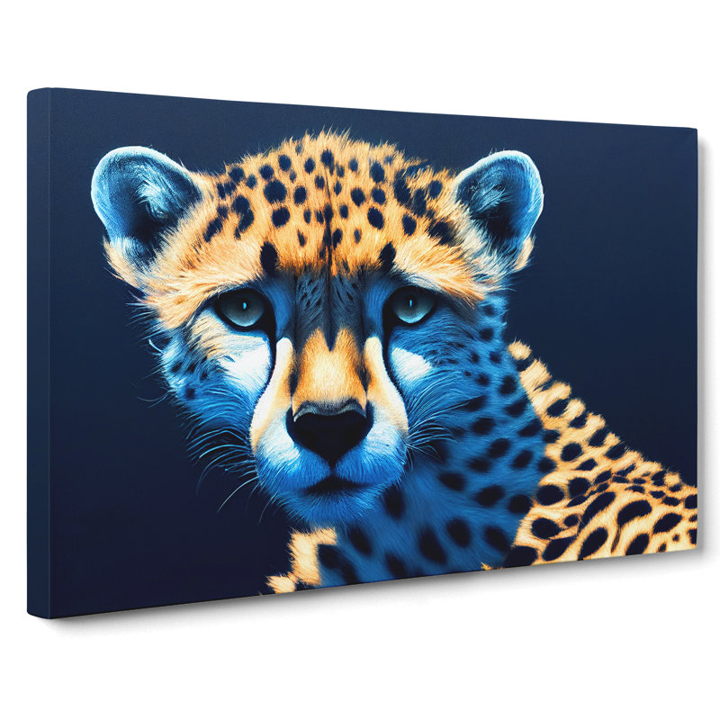 Enchanting Cheetah - Wrapped Canvas, 50cm H x 76cm W x 3cm D