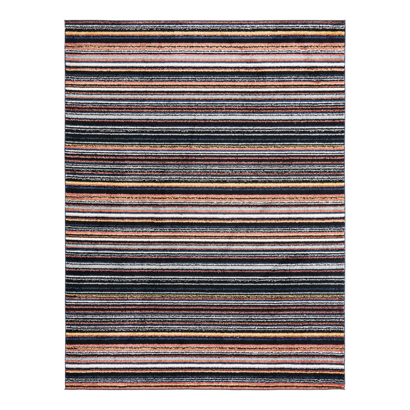 Prentice Striped Indoor Rug, Rectangle 9' x 12'