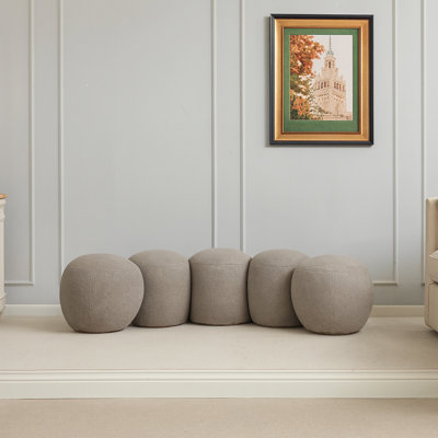 Banc en tissu Apollo Boucle