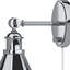 V4981 Applique articulée en nickel poli avec interrupteur rotatif Ingresar-1522244069