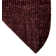 Addyson Polyester Chenille Braided Area Rug in Burgundy