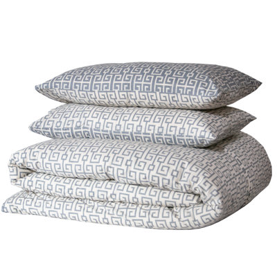 152 Thread Geometric 100% Cotton Pillow Case