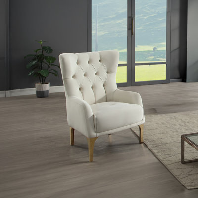 Chaise avec accoudoirs rembourrés Keivin
