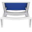 Chaise longue inclinable simple de 76 po de longueur Estas-25754409
