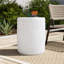 Isolde 15'' Stone Outdoor Side Table-151018897