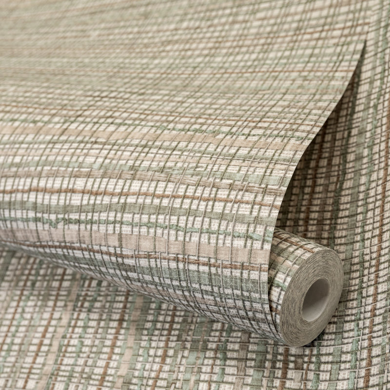 Salt Fondo Wild Grass Effect Wallpaper Roll, Green