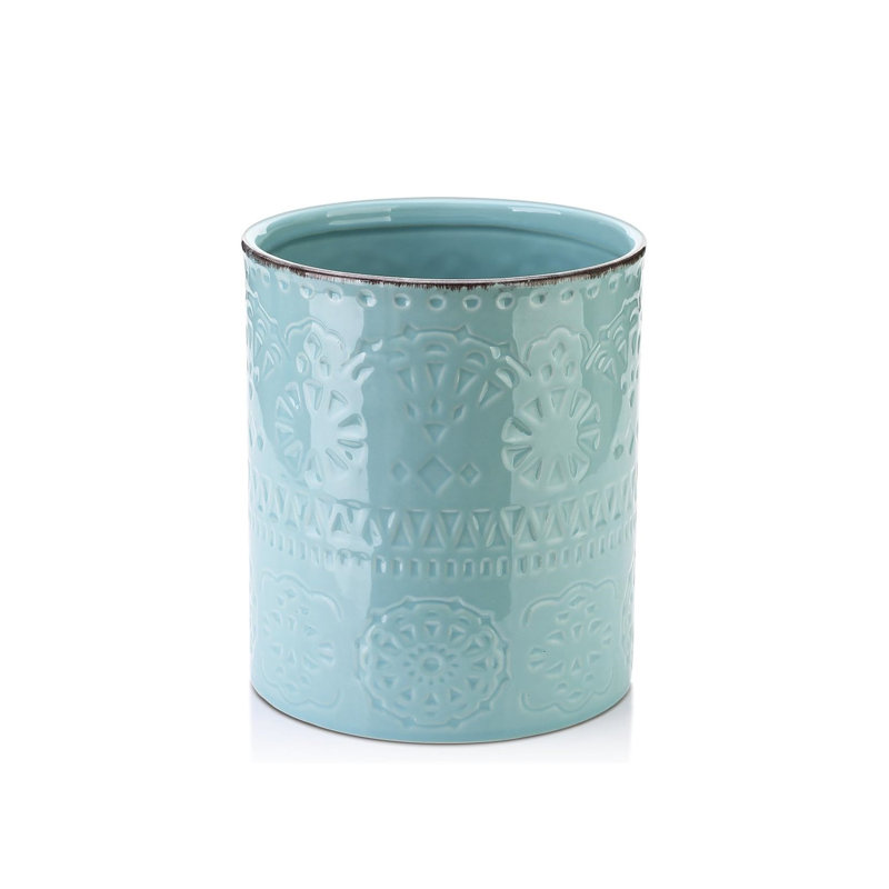 Stainless Steel Round Utensil Crock