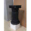 Solid Black Roman Column Floor Ornament