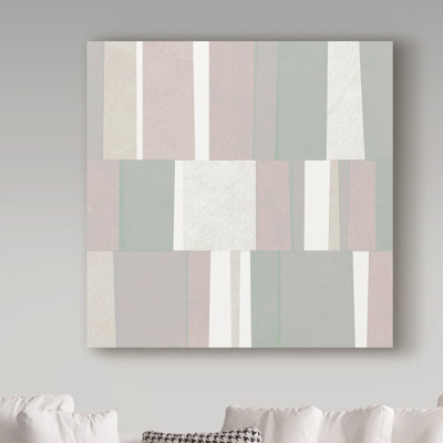 « pastel abstract », art sur toile tendue