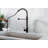 Commercial Modern Single Handle Spring High Arc Kitchen Faucet-118350788