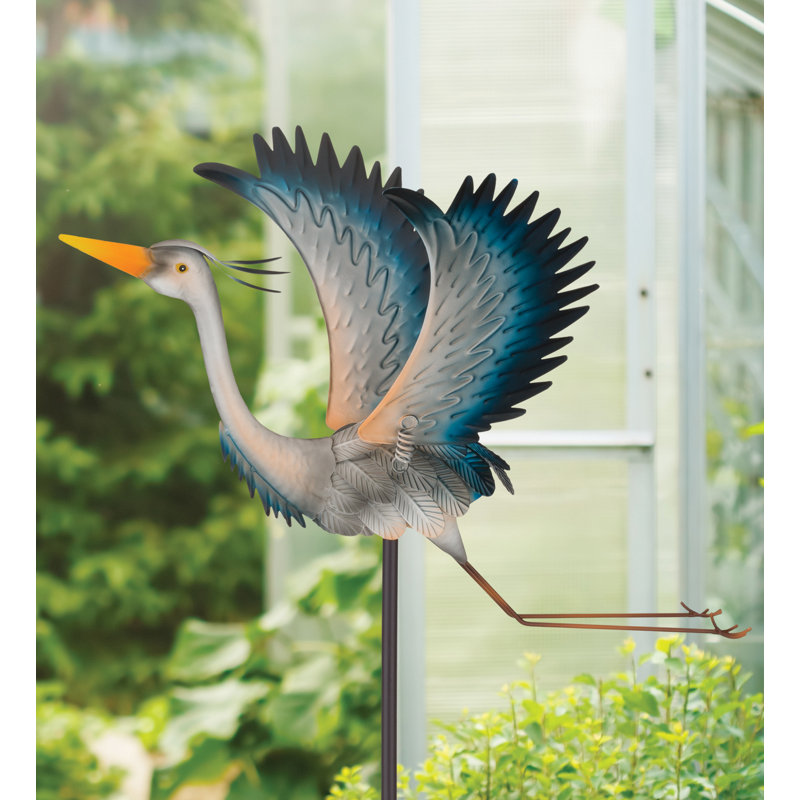 Piquet d'oiseau, Héron