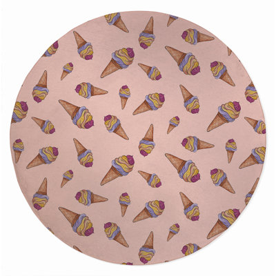 Summer Ice Cream Outdoor Rug
