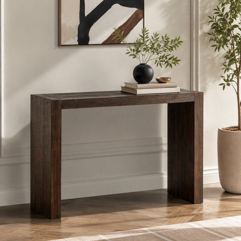 Console de 54 po, H 32 po x l 54 po x P 15 po, Noyer