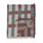Artisan Block Pattern Cotton Throw with Fringe