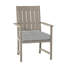 Croquet Patio Dining Armchair with Cushions-24278362-62498454-63310350