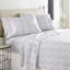 Ensemble de draps 100% coton en flanelle imprimée 170 g / m² Pointehaven-1885557147-1994424052