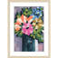 «Painterly Florals in Vase I» par Yvette St. Amant, reproduction d'art encadrée sur bois-332962883