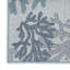 Tapis bleu / gris en polypropylène tissé à la machine Rectangle Alna-1436072896