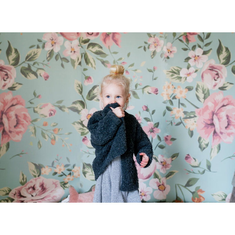 Floral Wallpaper, Pre-Pasted
