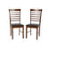 Bowerbank 4 - Person Rubberwood Solid Wood Dining Set