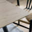 Alec Walnut Metal Base Dining Table-68447705