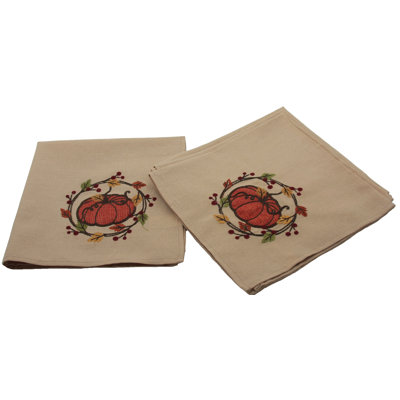 Jute Embroidered Square Napkin