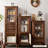 Modern Walnut Solid Wood Display Stand
