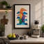 Stacked Birds Modern - Wrapped Canvas-2130704400-2130704412