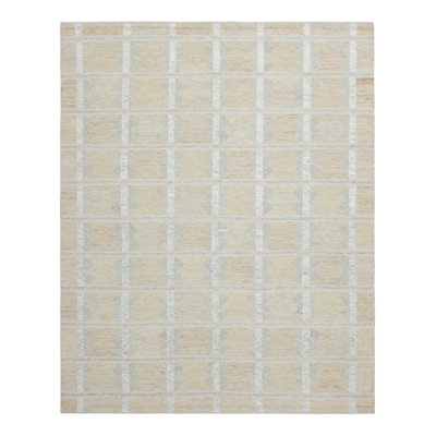 Rug & Kilim’S Scandinavian-Inspired Rug, Beige With Geometric Patterns